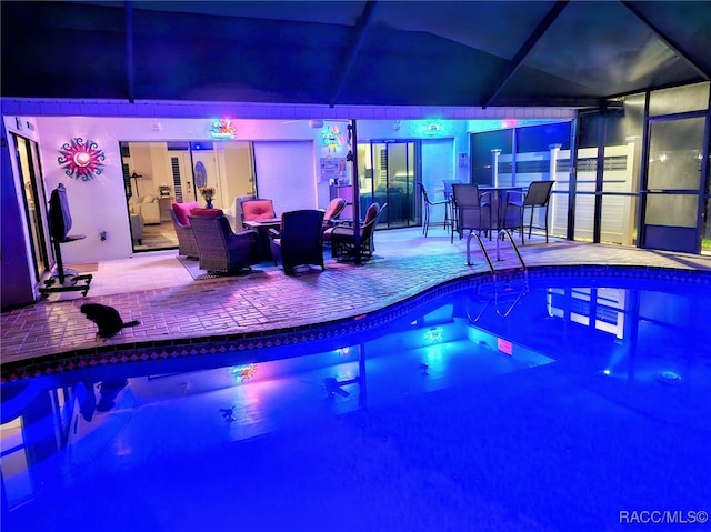 391 E Falconry Ct, Hernando, FL 34442 - view of pool with a patio area and a pool