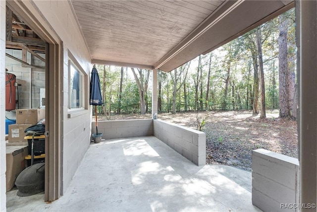 view of patio / terrace