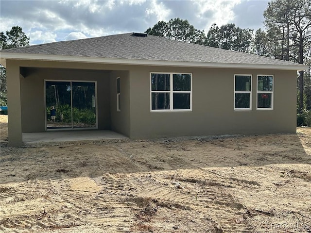 view of back of property