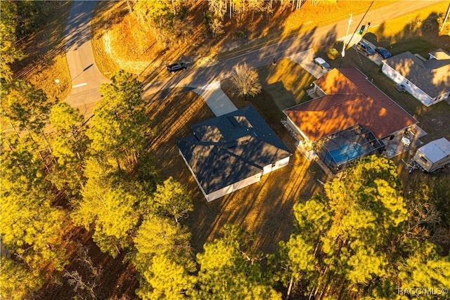 drone / aerial view
