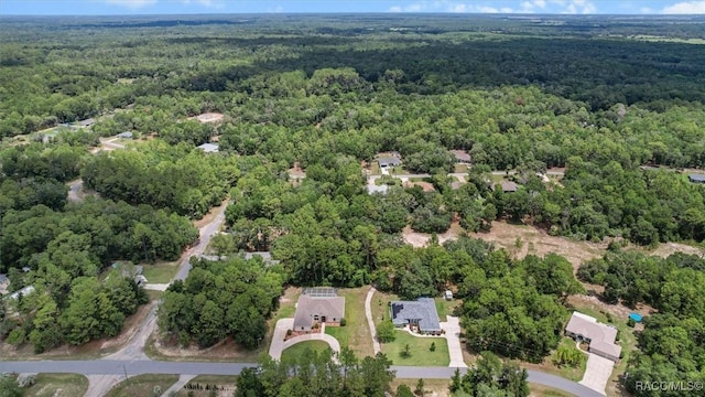 9989 N Langdon Rd, Citrus Springs, FL 34434 - view of property location with a forest