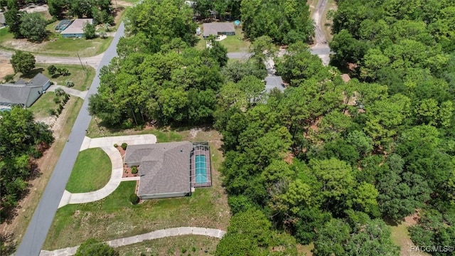 9989 N Langdon Rd, Citrus Springs, FL 34434 - aerial overview of property's location