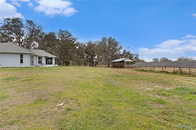 view of yard