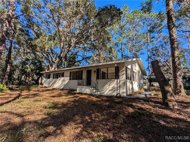 view of ranch-style house