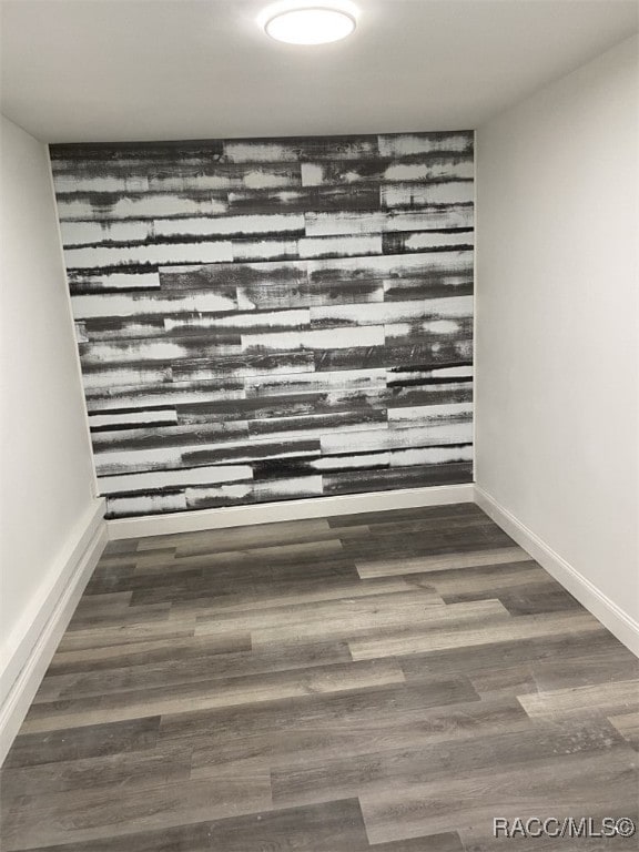 interior space featuring wood-type flooring