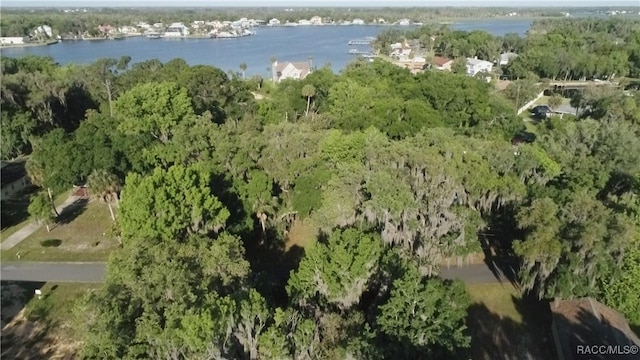 120 NW Magnolia Cir, Crystal River, FL 34428 - aerial view of property and surrounding area featuring a nearby body of water