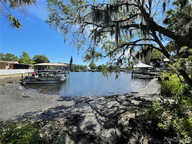 120 NW Magnolia Cir, Crystal River, FL 34428 - dock with a water view