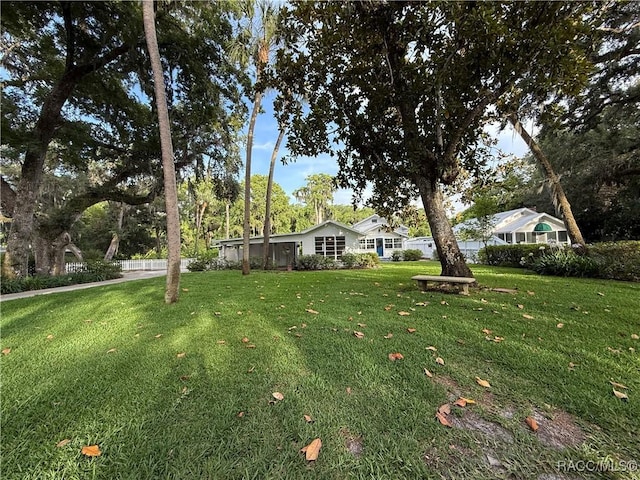 5217 Riverside Dr, Yankeetown, FL 34498 - view of green lawn