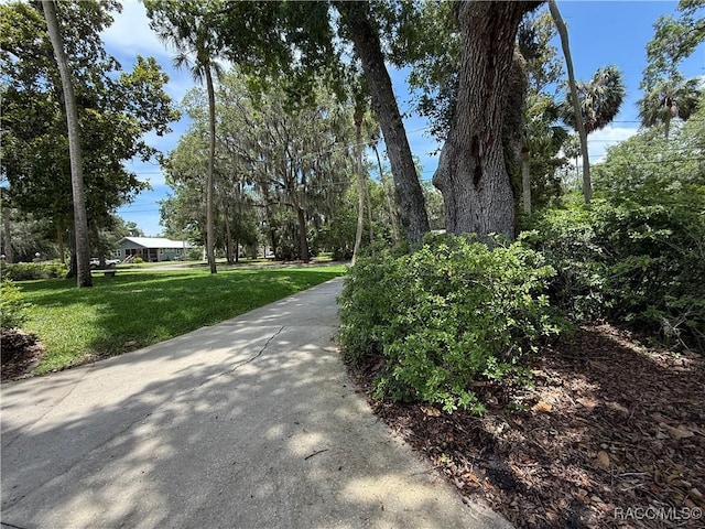 5217 Riverside Dr, Yankeetown, FL 34498 - view of home's community featuring a lawn