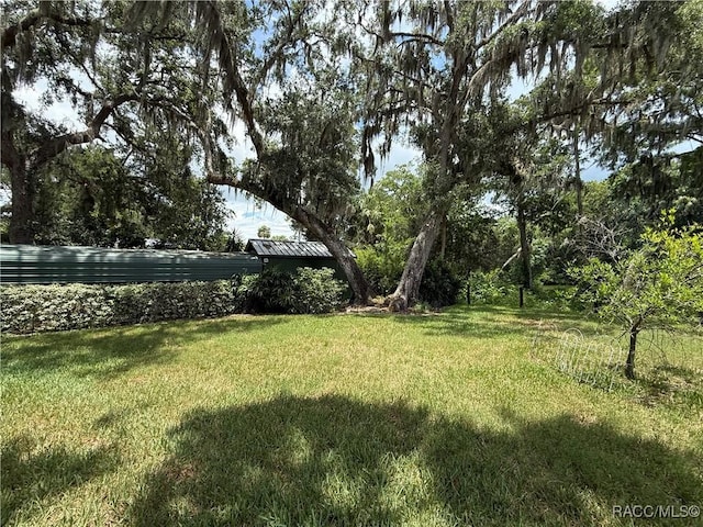 5217 Riverside Dr, Yankeetown, FL 34498 - view of grassy yard