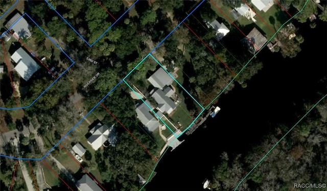 5217 Riverside Dr, Yankeetown, FL 34498 - map of property location featuring property boundaries highlighted