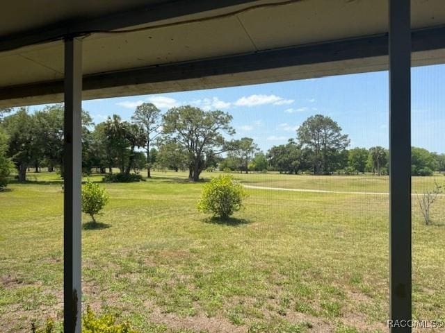 view of yard