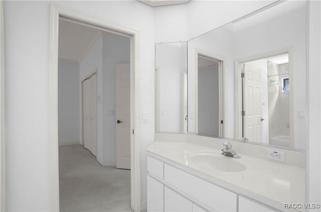 5550 W Yearling Dr, Beverly Hills, FL 34465 - full bathroom featuring vanity and baseboards