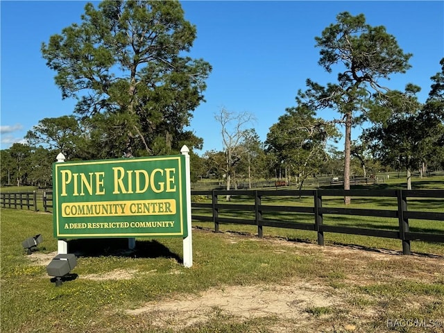 5550 W Yearling Dr, Beverly Hills, FL 34465 - view of community sign