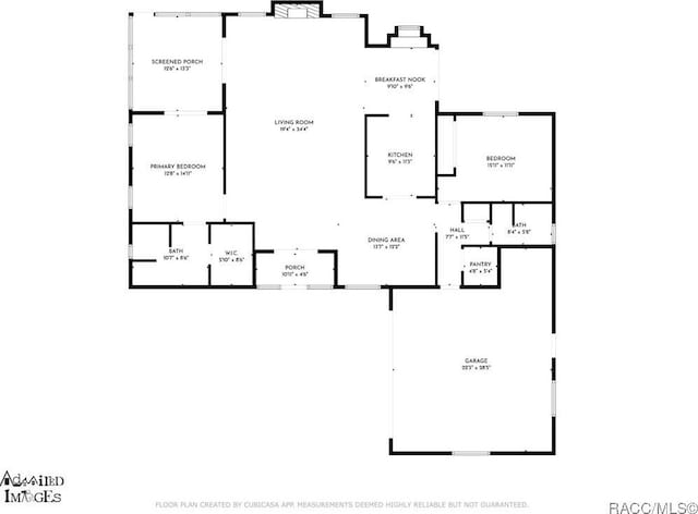 927 Cedar Ave, Inverness, FL 34452 - home floor plan
