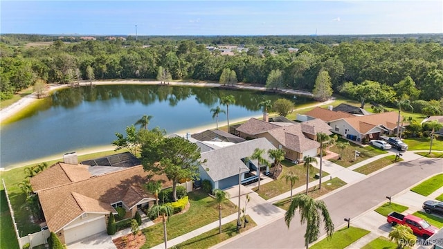 8638 Chadwick Dr, Tampa, FL 33635 - aerial view of residential area featuring a nearby body of water