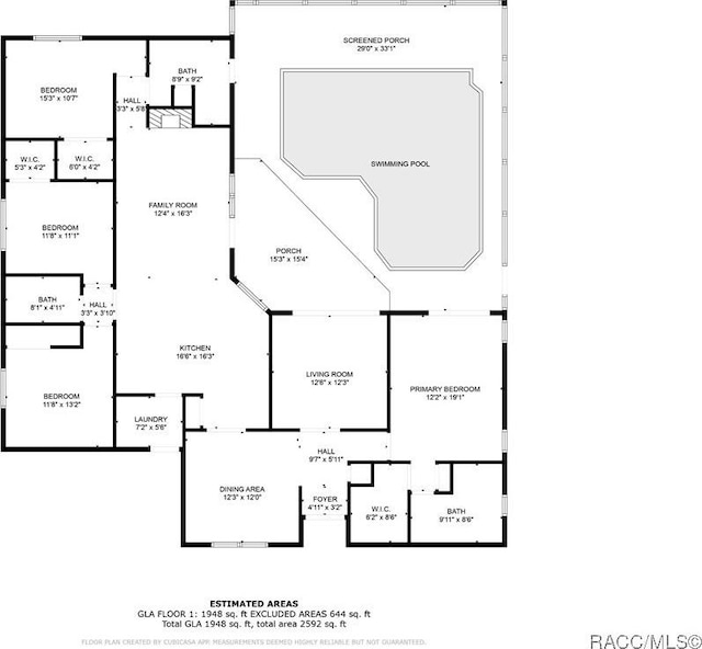 8638 Chadwick Dr, Tampa, FL 33635 - property floor plan