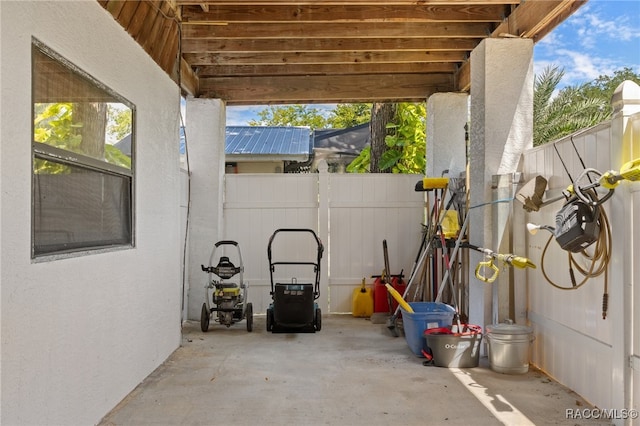 view of patio / terrace