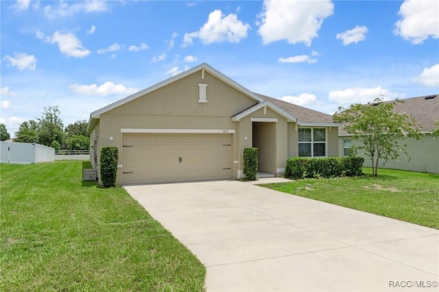 3417 N Michener Pt Unit 2C, Beverly Hills, FL 34465 - view of front of property featuring stucco siding, concrete driveway, and a garage