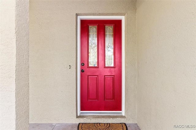 view of property entrance