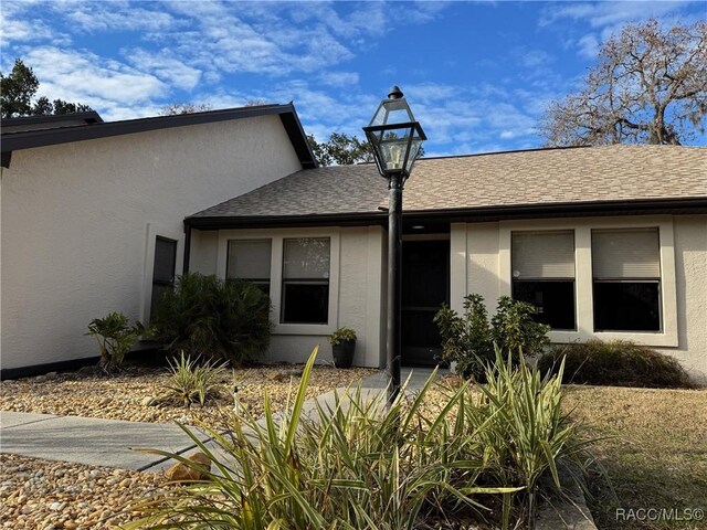 view of ranch-style home