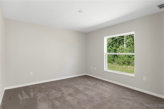 empty room with carpet flooring