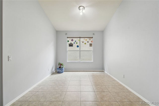 view of tiled empty room