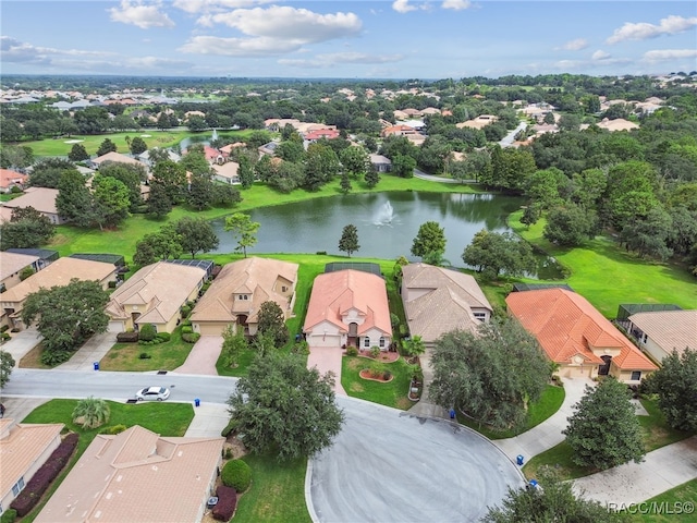 1049 W Lake Valley Ct, Hernando, FL 34442 - aerial perspective of suburban area featuring a nearby body of water