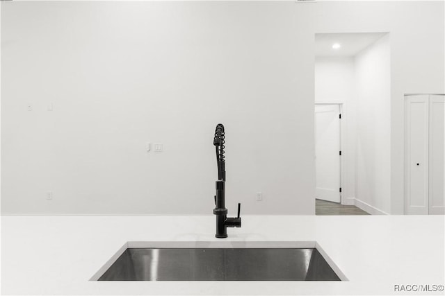 room details featuring sink