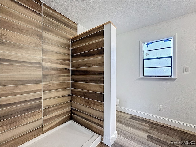 interior space with wood finished floors