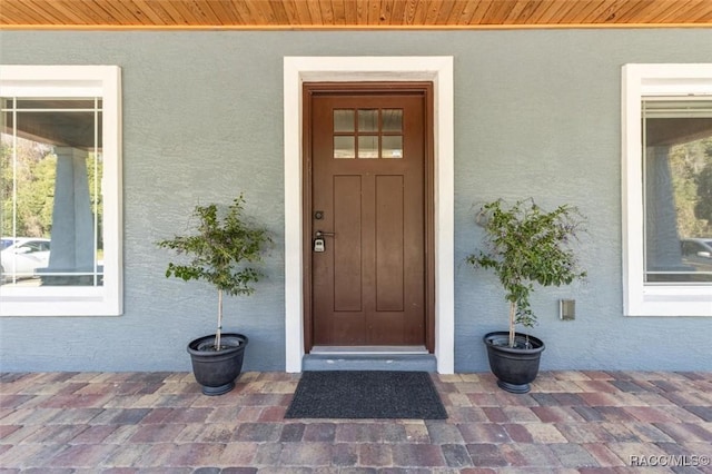 view of property entrance