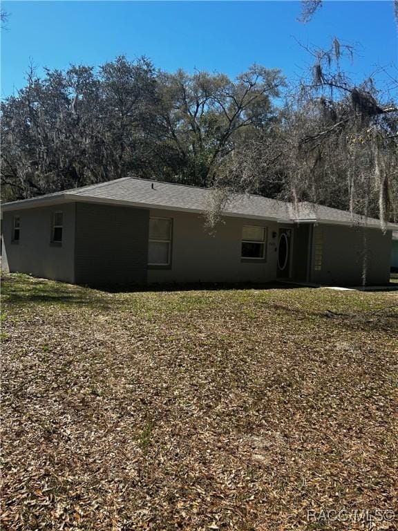 view of rear view of house