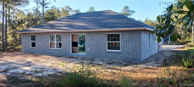 view of back of property