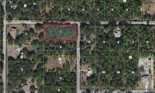 8652 N Shannon Ave, Crystal River FL, 34428 land for sale