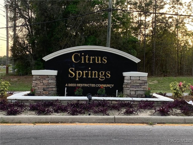 10060 N Carver Dr, Dunnellon, FL 34434 - view of community / neighborhood sign