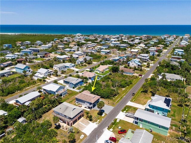 9 Flagler Dr, Palm Coast, FL 32137 - aerial view of residential area featuring a large body of water
