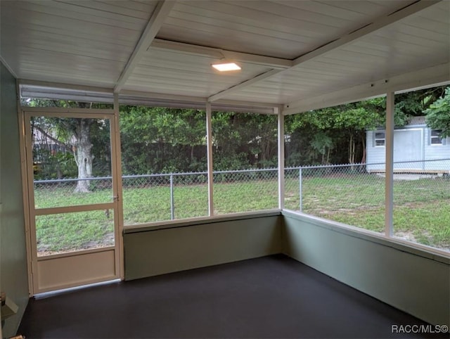 11 N Jefferson St, Beverly Hills, FL 34465 - view of unfurnished sunroom