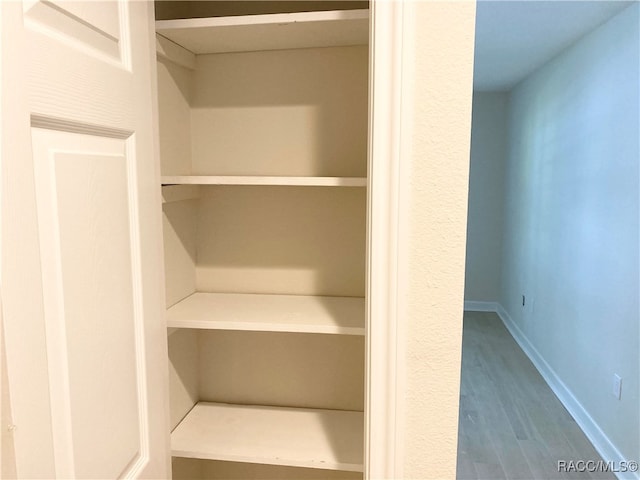 view of closet