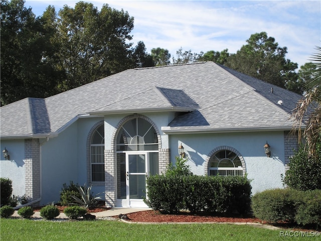 view of ranch-style home