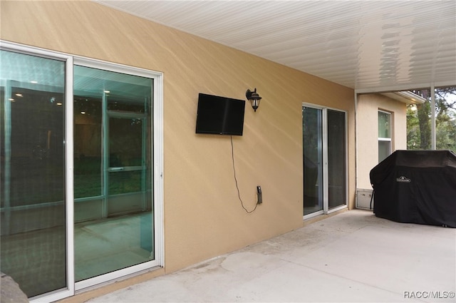 view of patio / terrace featuring area for grilling