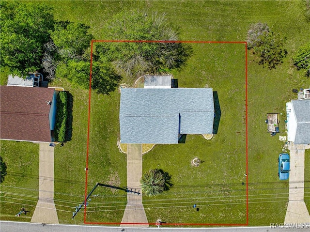 10780 SW 62nd Avenue Rd, Ocala, FL 34476 - aerial overview of property's location with property boundaries highlighted