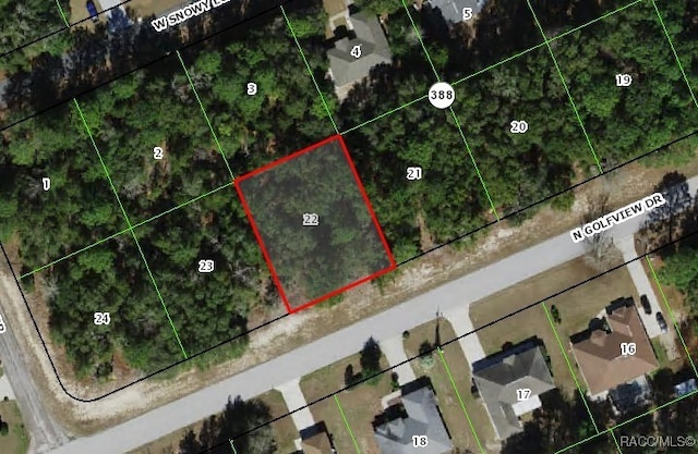 8024 N Golfview Dr, Citrus Springs FL, 34434 land for sale