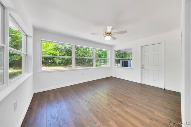 7 N Adams St, Beverly Hills, FL 34465 - view of unfurnished sunroom