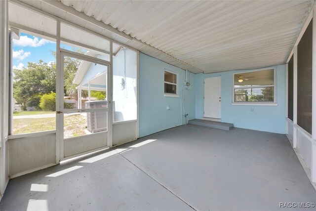 7 N Adams St, Beverly Hills, FL 34465 - view of unfurnished sunroom
