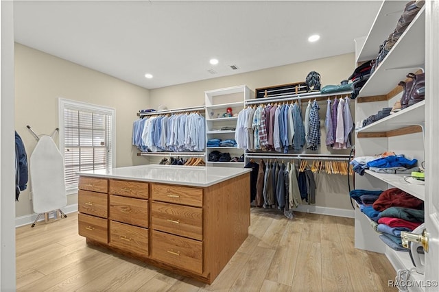 1200 N Annapolis Ave, Hernando, FL 34442 - walk in closet featuring light wood-type flooring