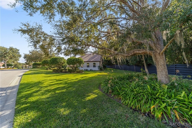 view of yard