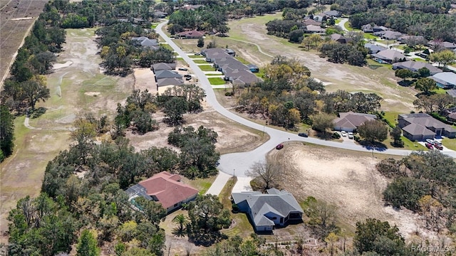 birds eye view of property featuring a residential view