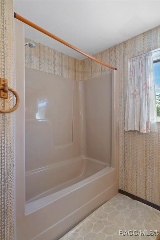 bathroom with  shower combination