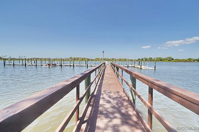 11938 W Blue Bayou Ct Unit 331, Crystal River, FL 34429 - dock area featuring a water view