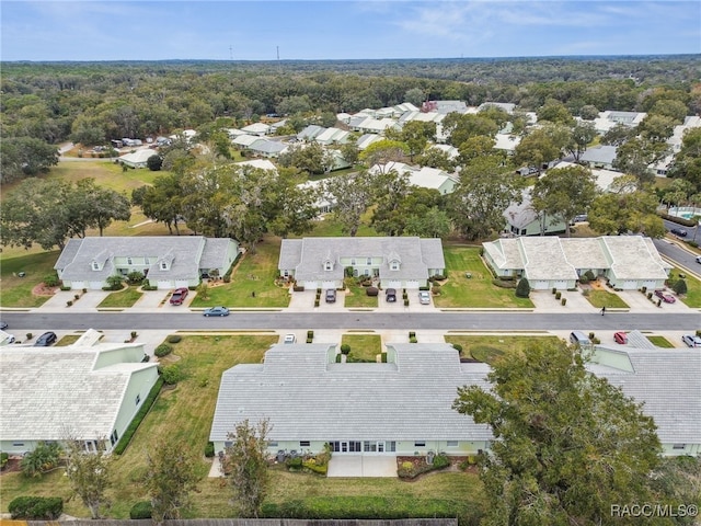 aerial view